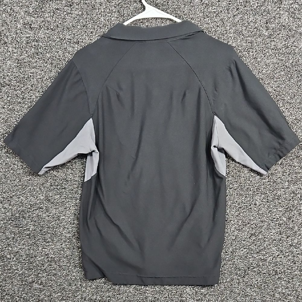 Nike Men's Small (P)Black and Light Gray Polo Shirt Dri-Fit - Picture 6 of 7